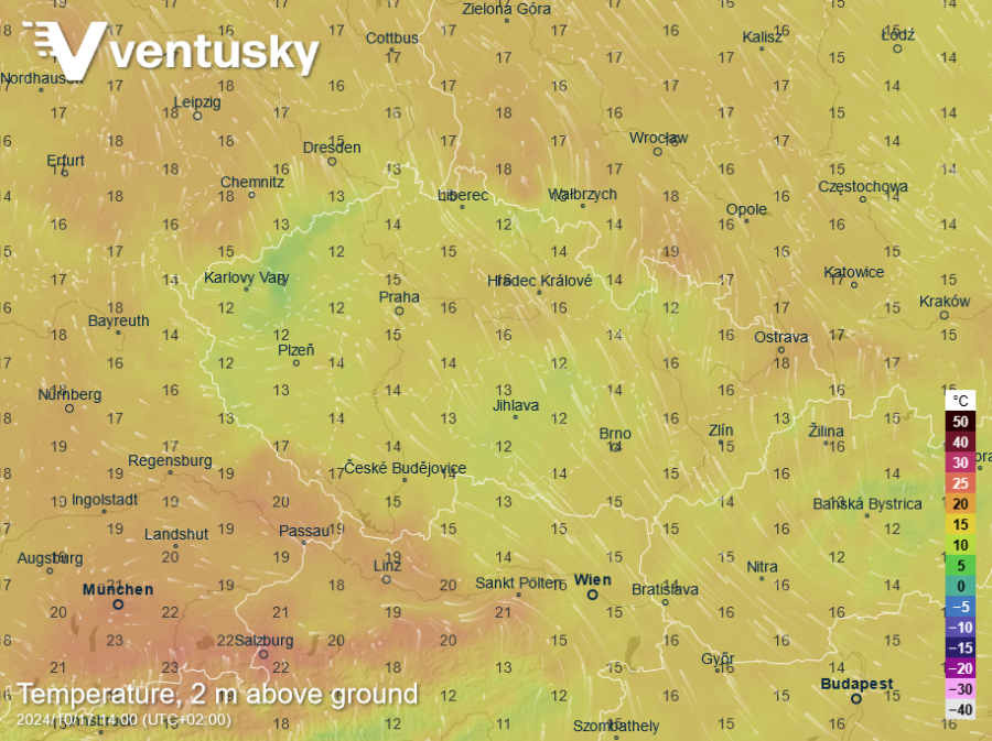 V novém týdnu tlaková výše, přinese pár slunečných dnů